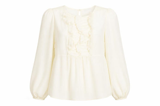 Atmosphere Womens Ivory   Basic Blouse Size 10