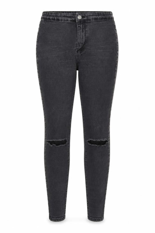 Primark Womens Grey   Skinny Jeans Size 12 L27 in