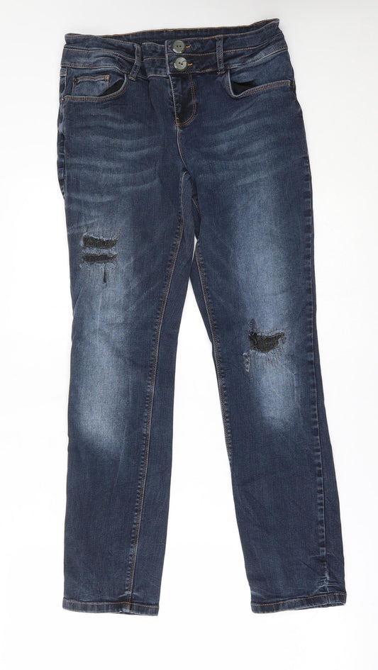 Street One Womens Blue   Straight Jeans Size 27 in L28 in