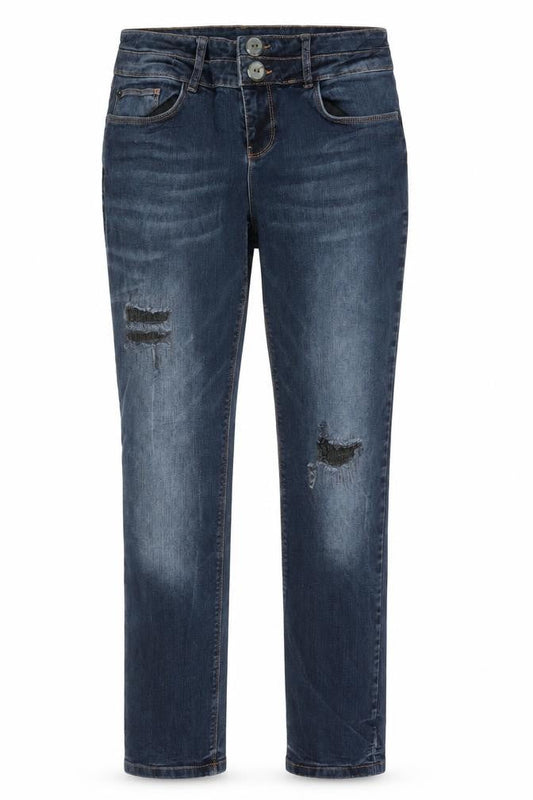 Street One Womens Blue   Straight Jeans Size 27 in L28 in