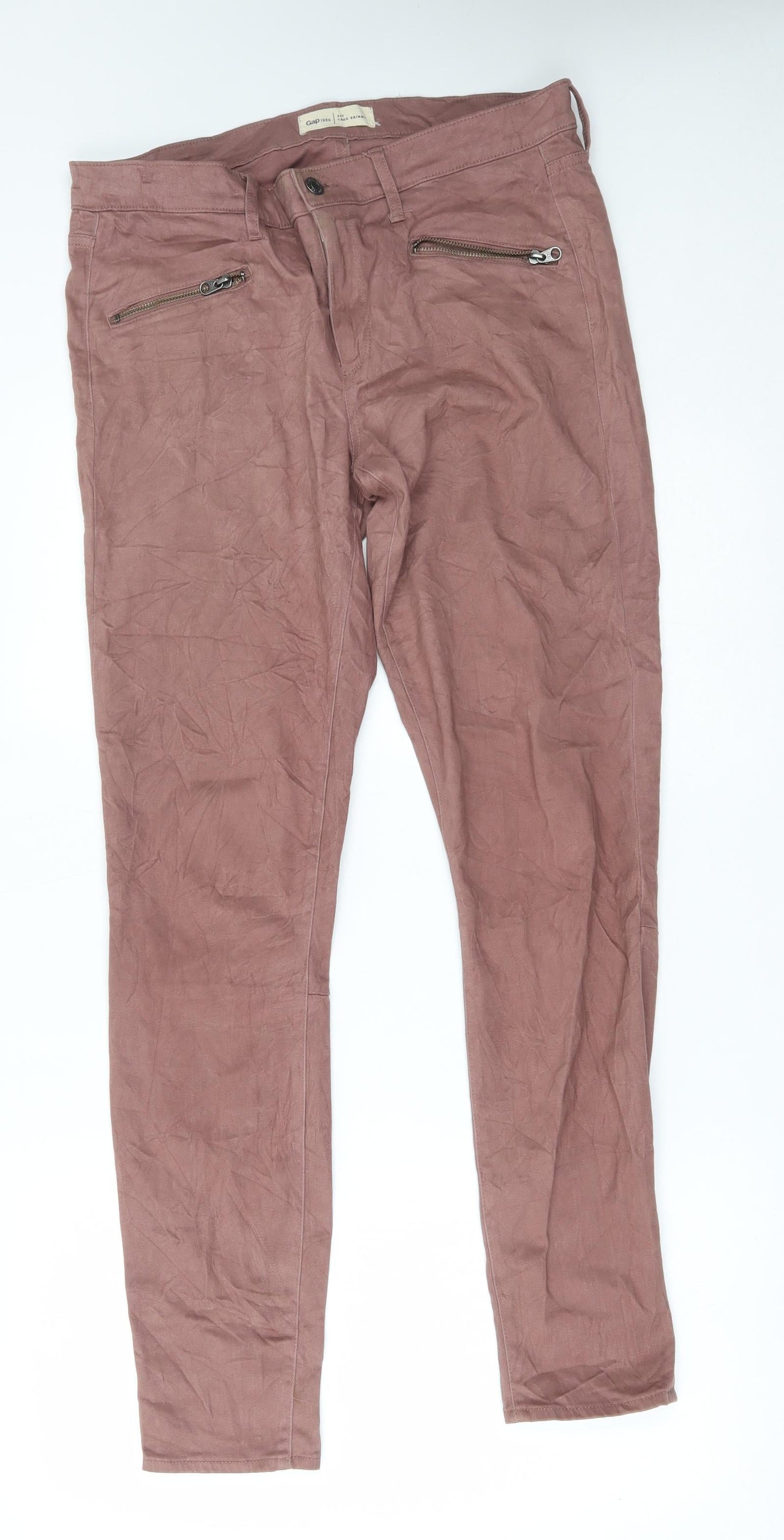 Gap Womens Red   Skinny Jeans Size 30 in L31 in