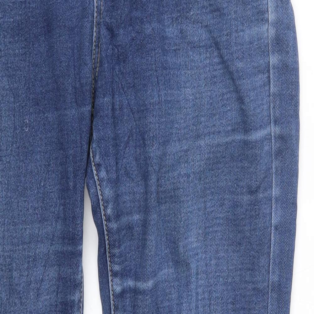 Preworn Womens Blue   Straight Jeans Size 14 L30 in