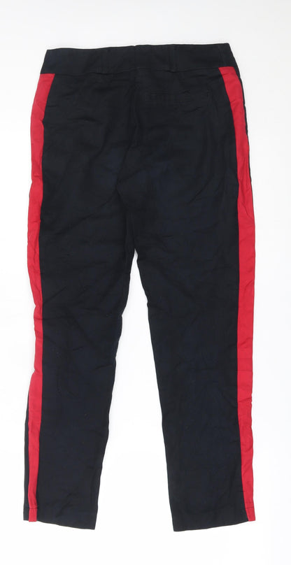 Preworn Womens Black   Trousers  Size 28 L25 in