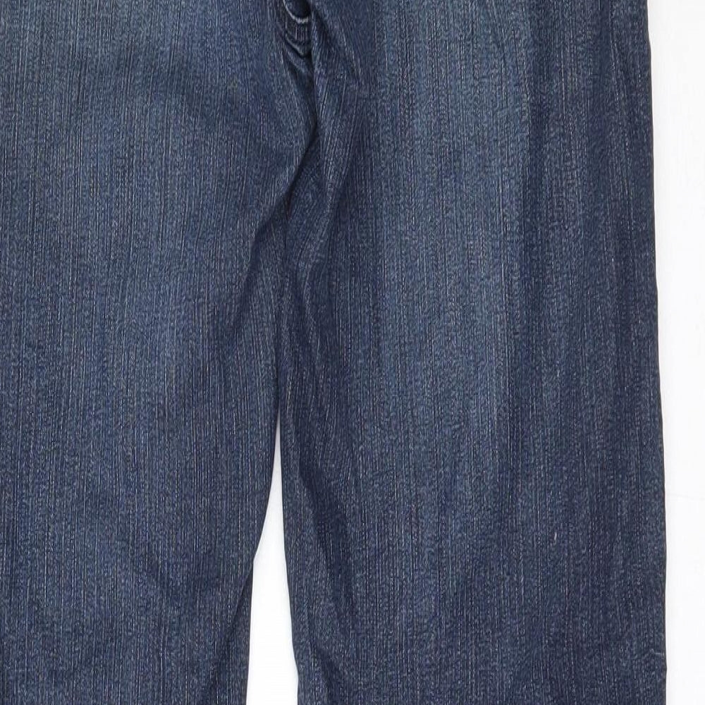 Bonita Womens Blue   Straight Jeans Size 8 L30 in