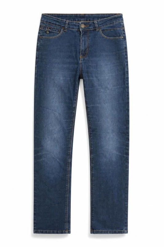 elle nor Womens Blue   Straight Jeans Size 28 in L30 in