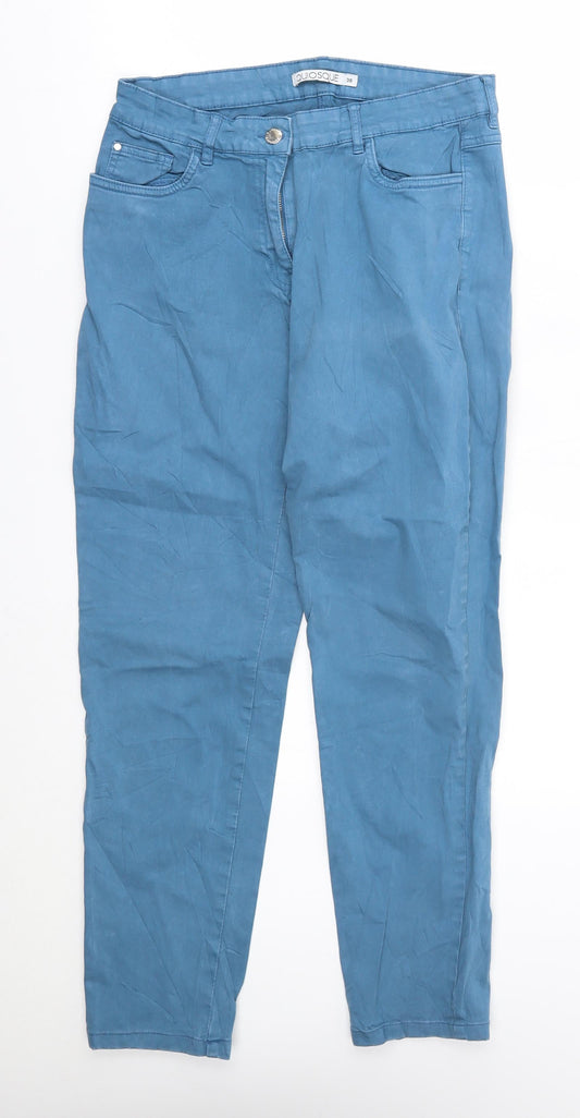quiosque Womens Blue   Straight Jeans Size 10 L27 in