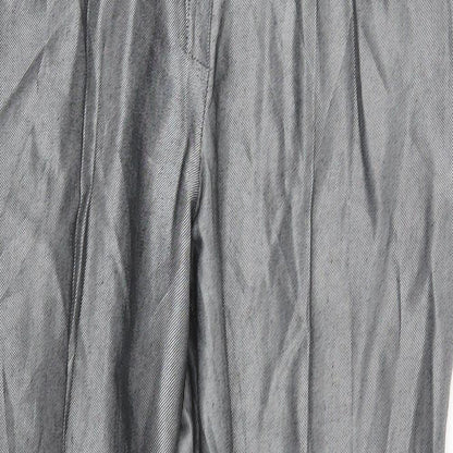 Preworn Womens Grey   Trousers  Size 10 L28 in