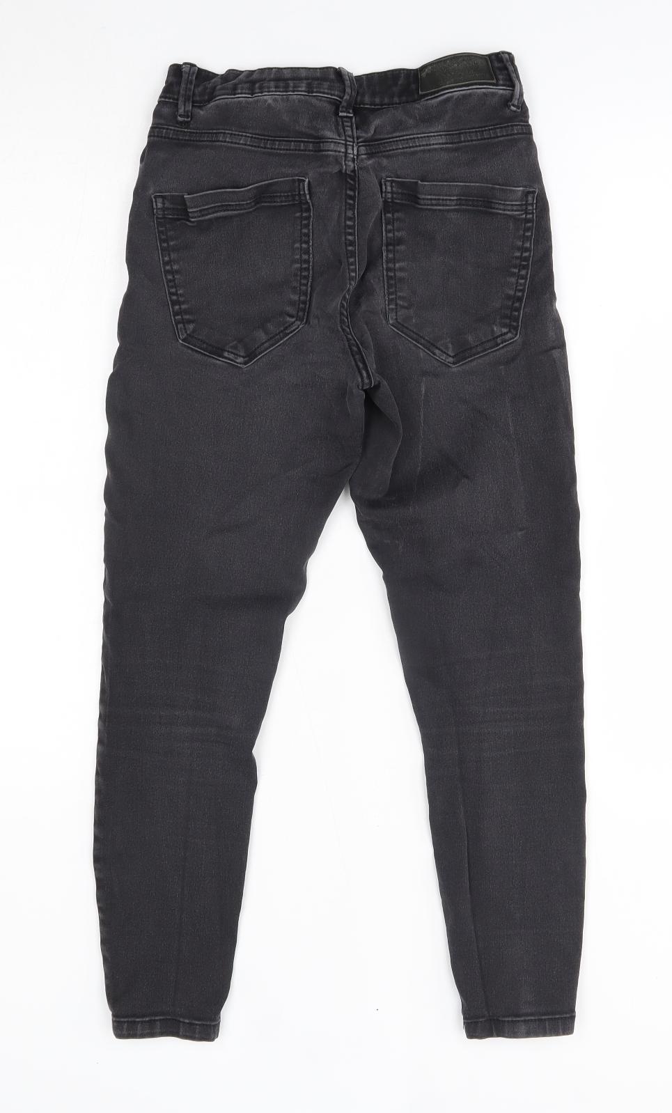 VERO MODA Womens Black   Skinny Jeans Size 28 in L23 in