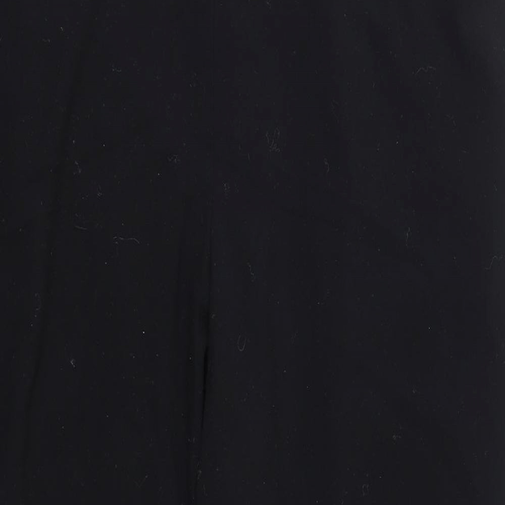 M&S Womens Black   Trousers  Size 40 in L26 in