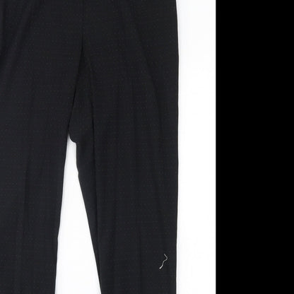 Warehouse Womens Black   Trousers  Size 10 L27 in