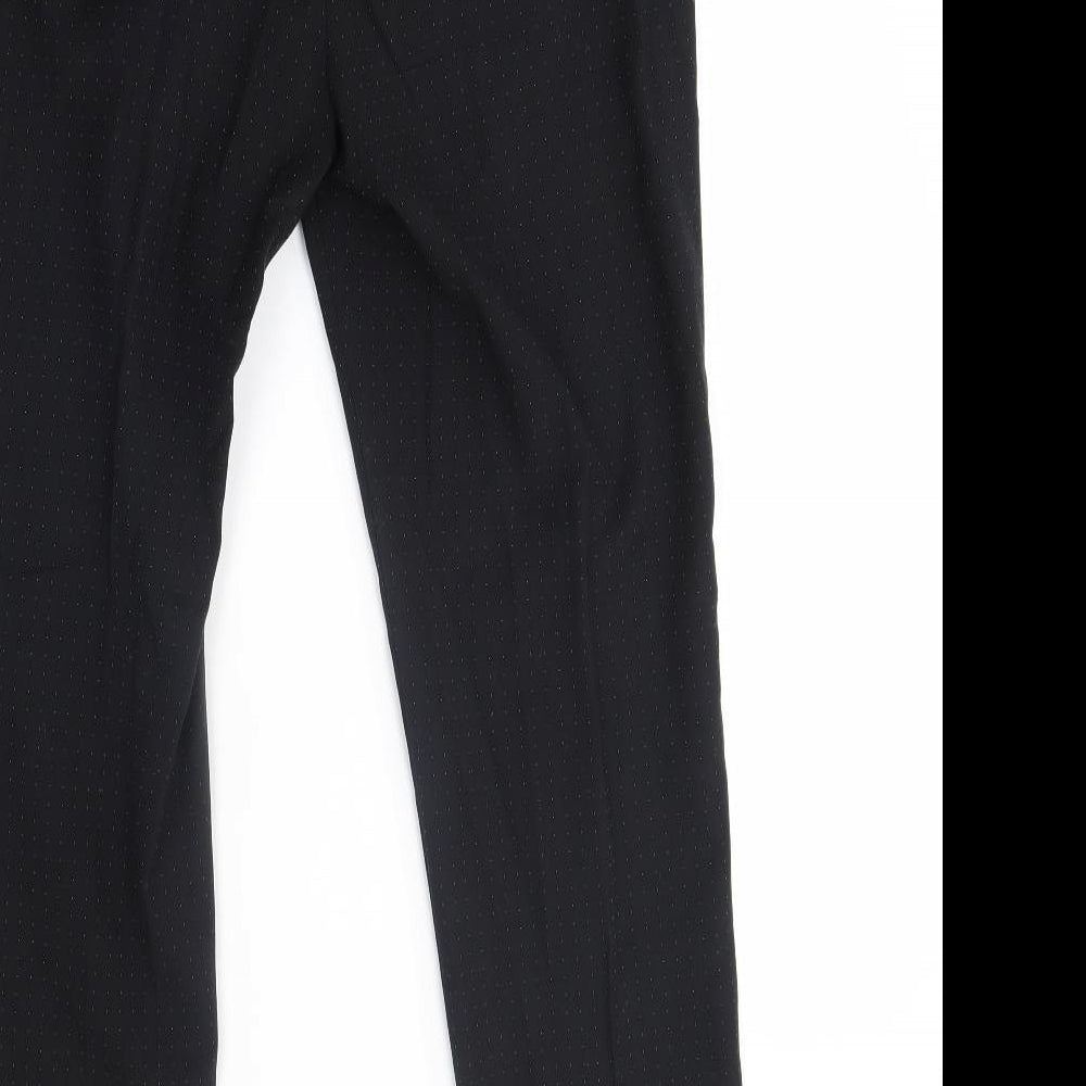 Warehouse Womens Black   Trousers  Size 10 L27 in