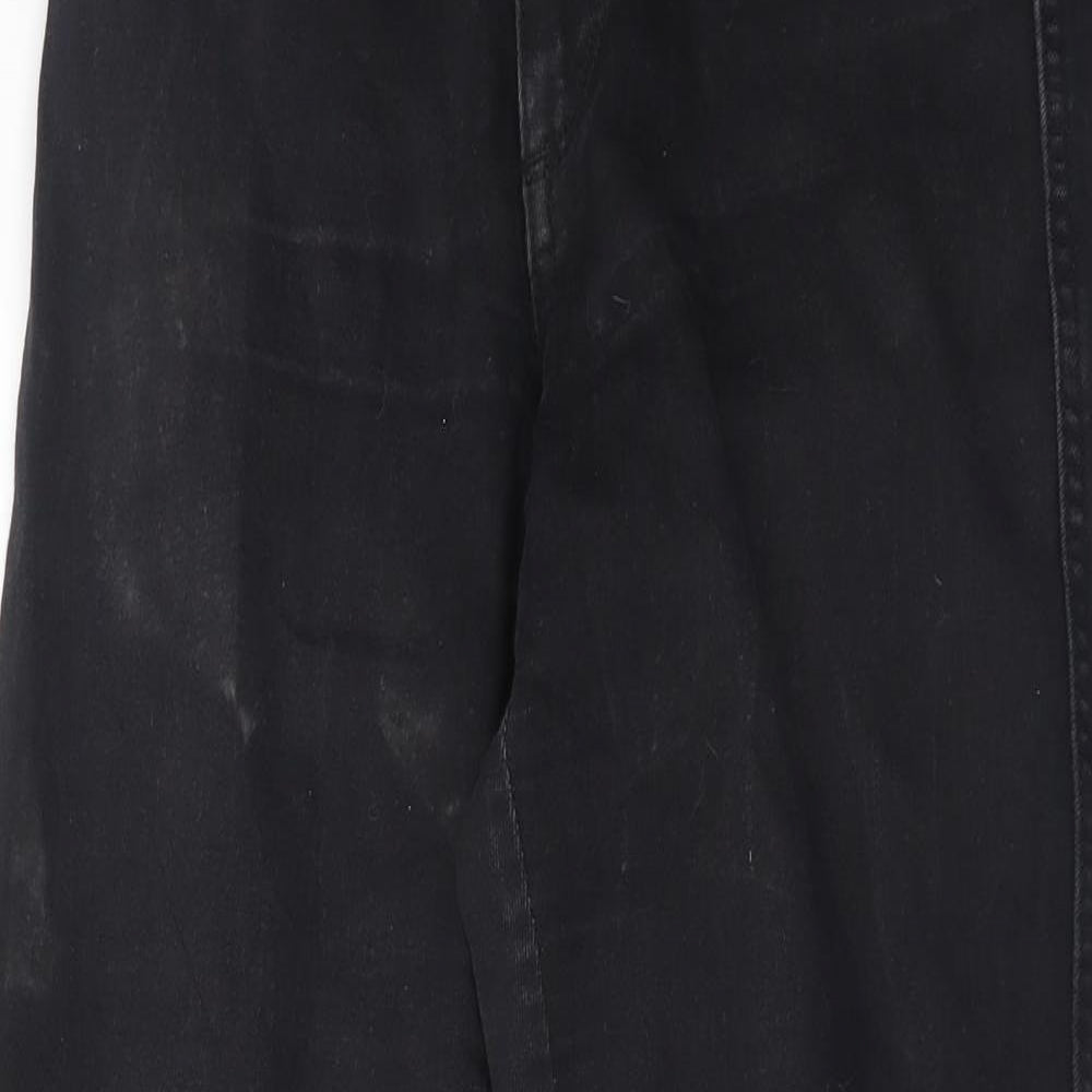 H&M Womens Black   Straight Jeans Size 29 in L28 in