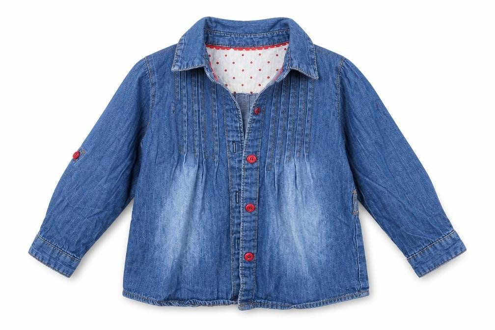 Baby Club Baby Blue   Basic Blouse Size 12 Months