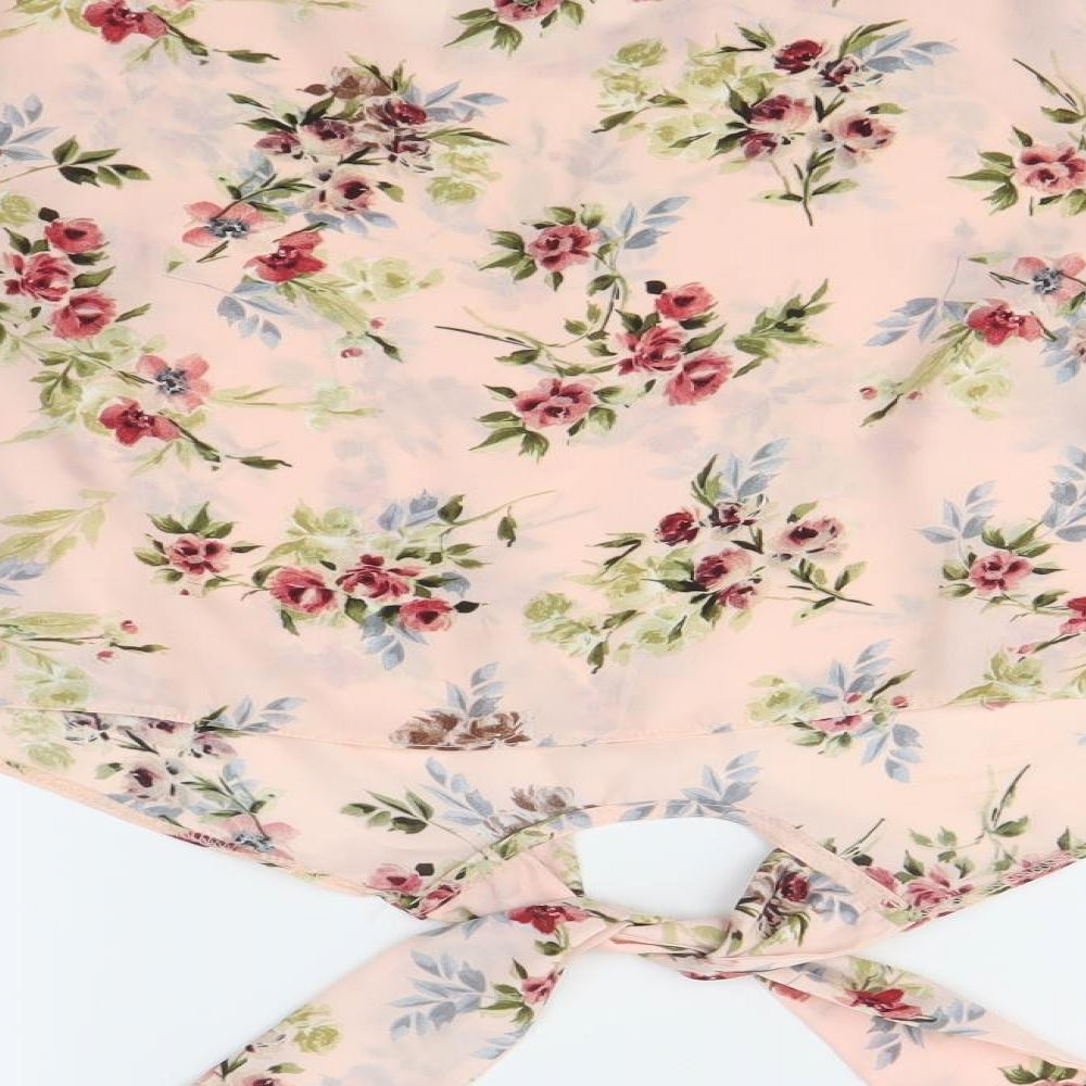 Primark Womens Multicoloured Floral  Basic Blouse Size 12