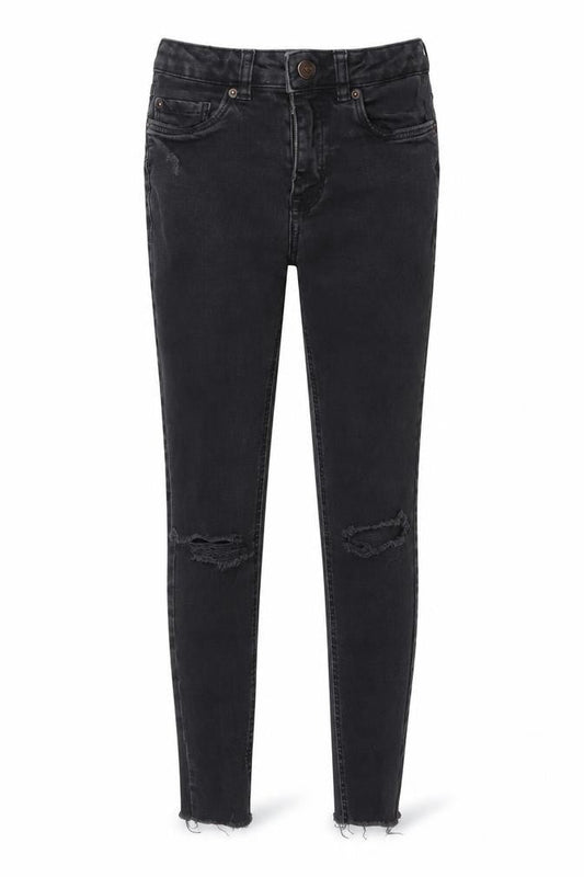 New Look Womens Black  Denim Skinny Jeans Size 8 L26 in