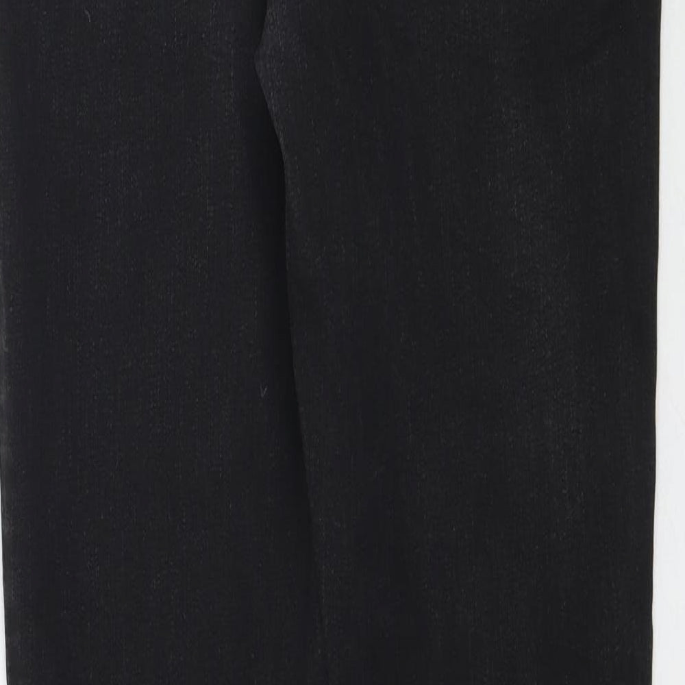 Denim Co. Womens Black  Denim Skinny Jeans Size 12 L30 in