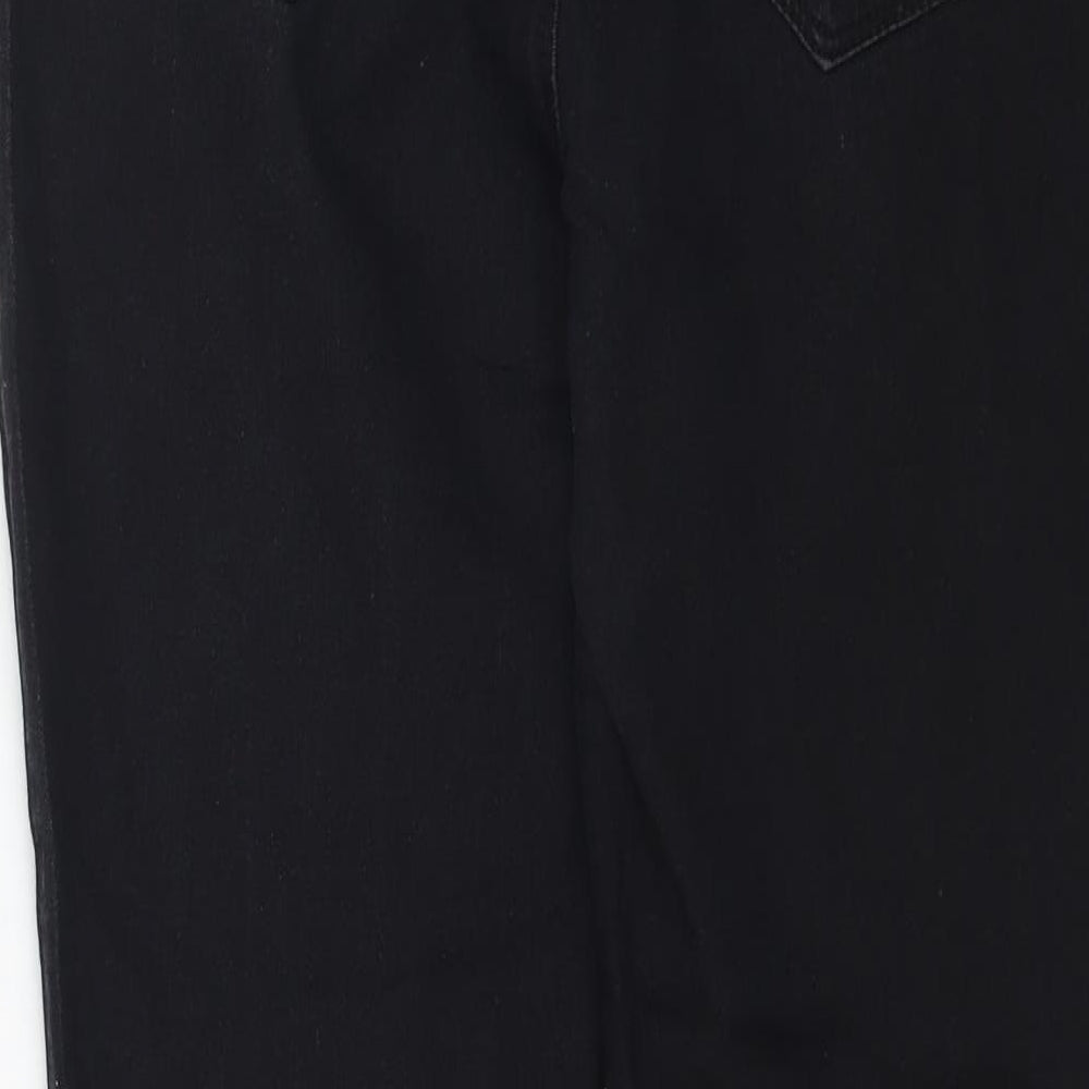 Denim Co. Womens Black  Denim Jegging Jeans Size 12 L26 in