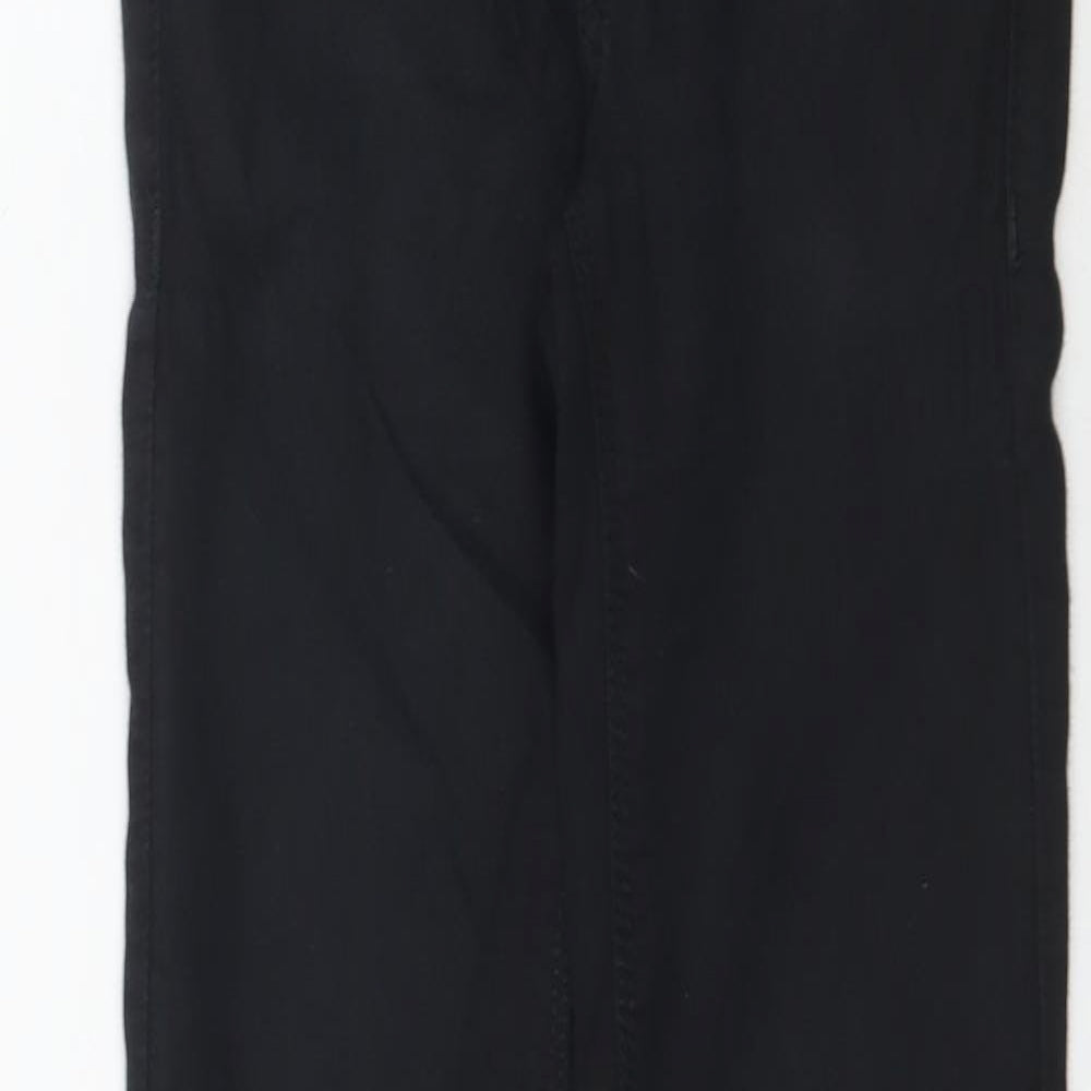 Preworn Womens Black  Denim Skinny Jeans Size 6 L30 in