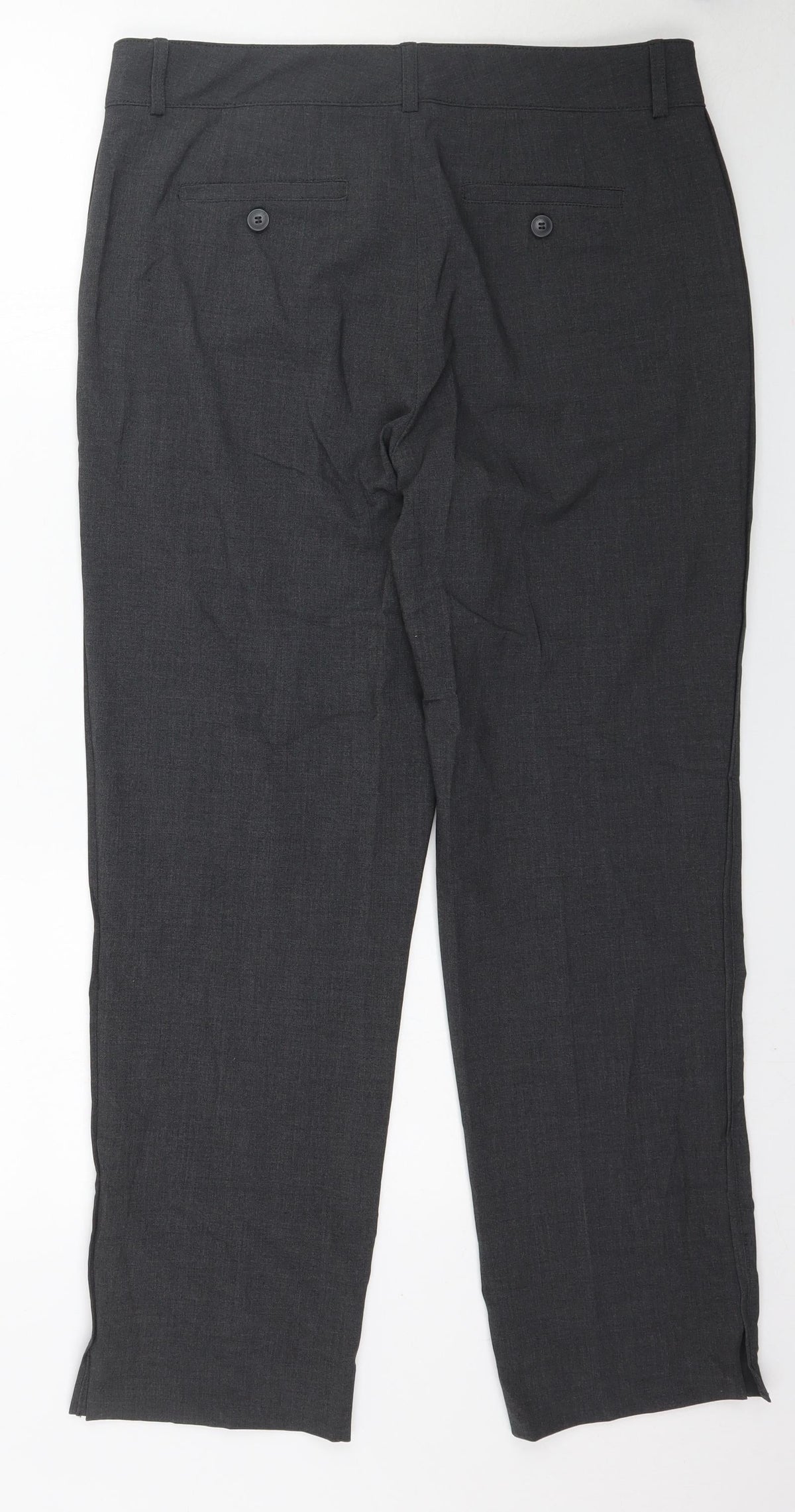 Preworn Womens Grey   Trousers  Size 8 L29 in