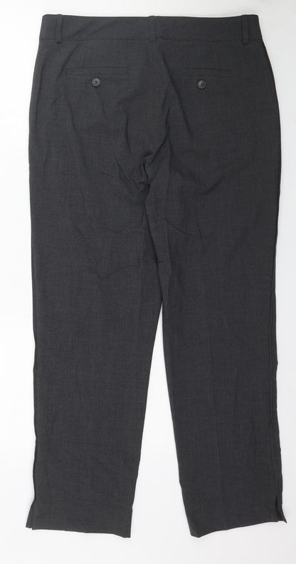 Preworn Womens Grey   Trousers  Size 8 L29 in