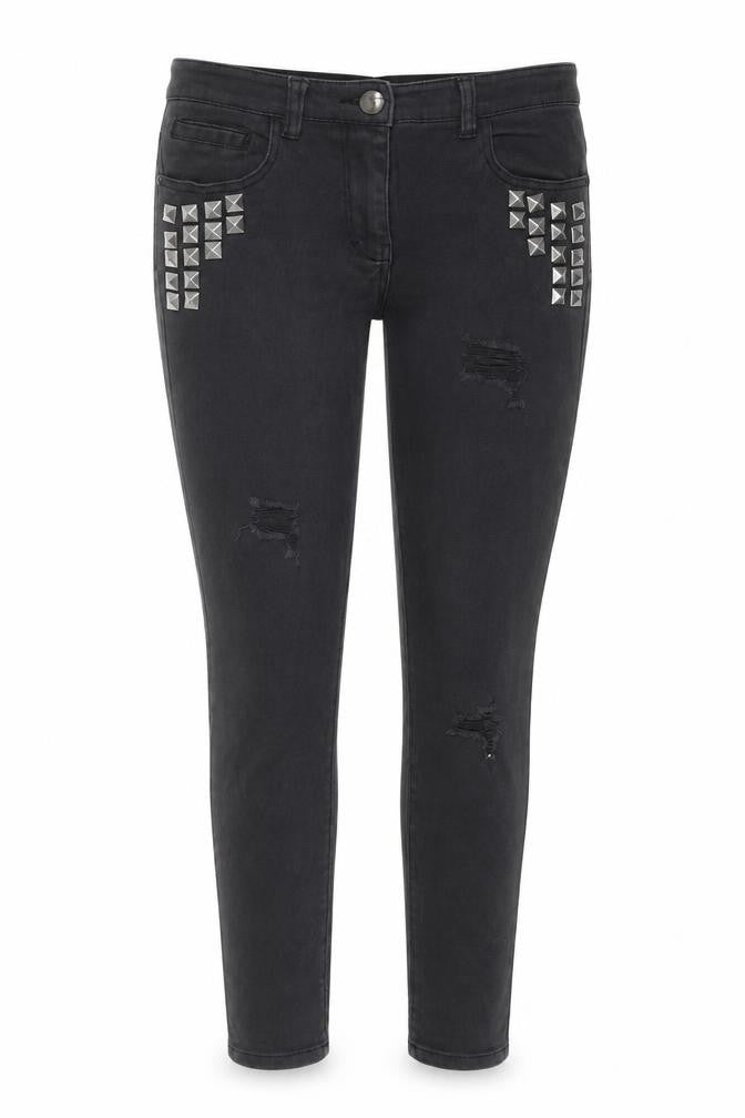 South Womens Grey  Denim Skinny Jeans Size 12 L29 in
