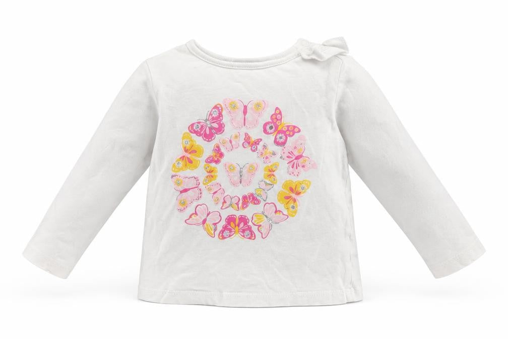 M&Co Baby White   Pullover Jumper Size 0-3 Months