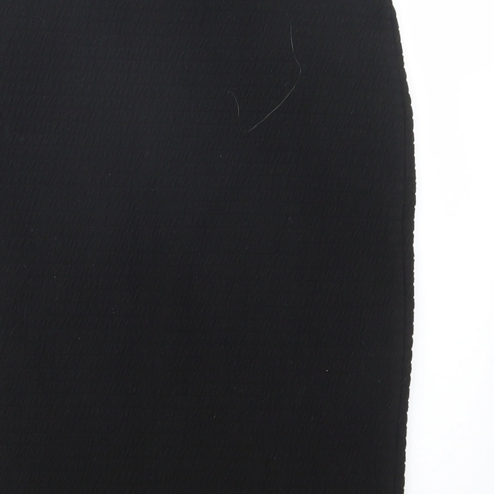 Preworn Womens Black   Straight & Pencil Skirt Size 30 in