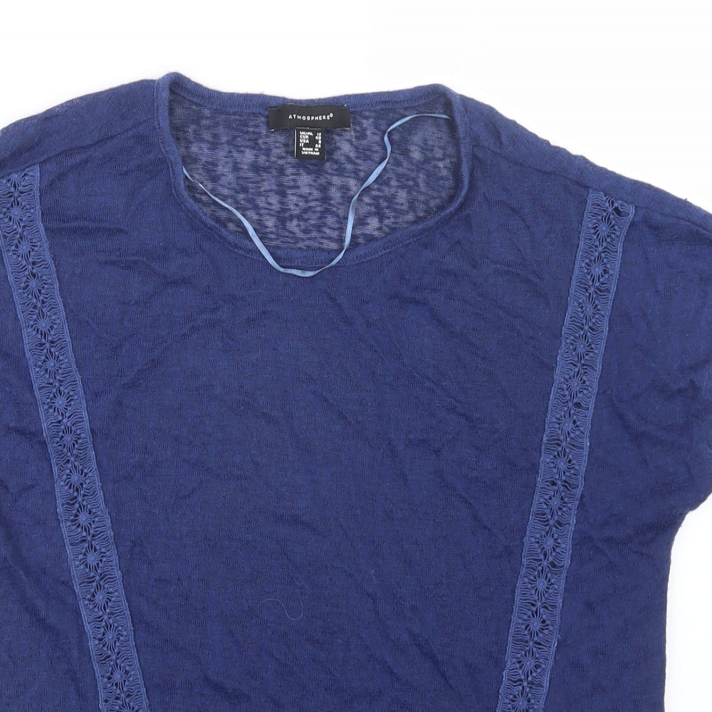 Atmosphere Womens Blue   Pullover Jumper Size 12