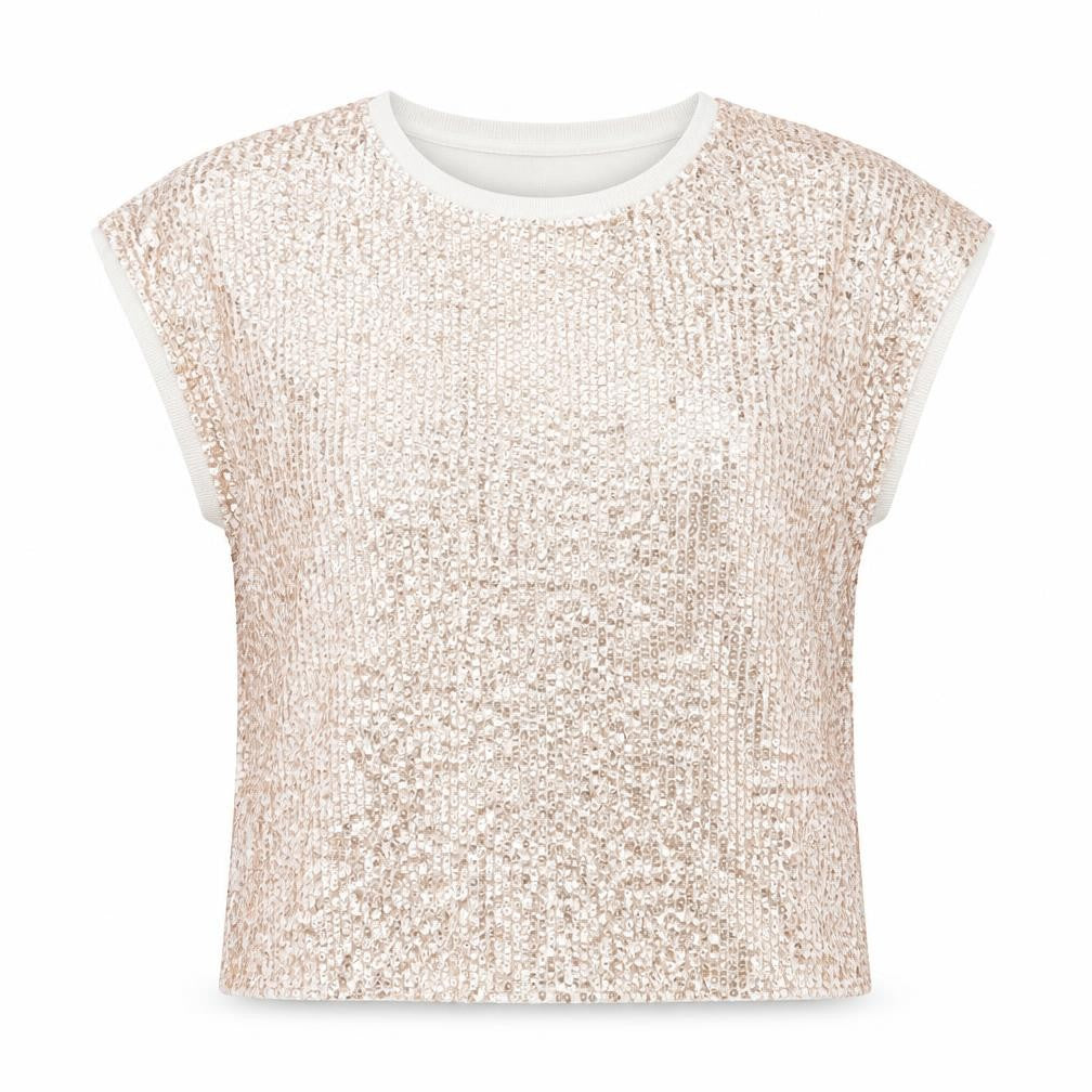 Warehouse Womens Beige   Basic T-Shirt Size 14