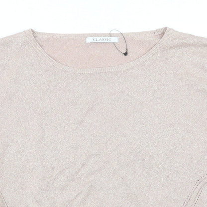 Marks & Spencer Womens Pink   Pullover Jumper Size 16