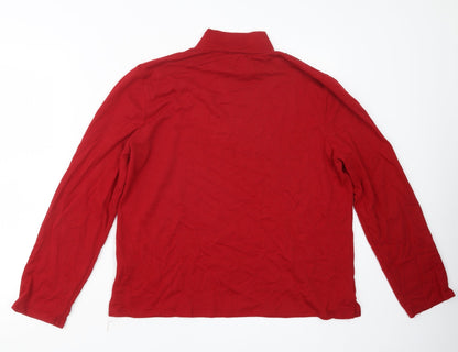 TIGI Womens Red   Pullover Jumper Size 18