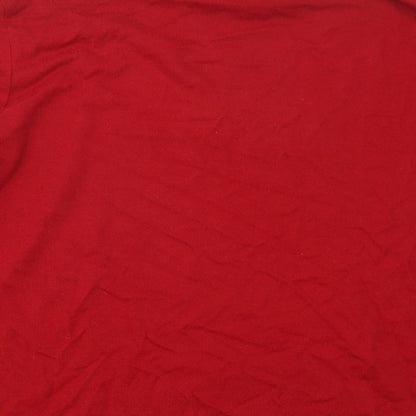 TIGI Womens Red   Pullover Jumper Size 18