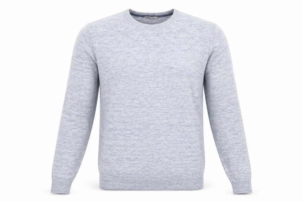 River Island Mens Blue  Knit Pullover Jumper Size M