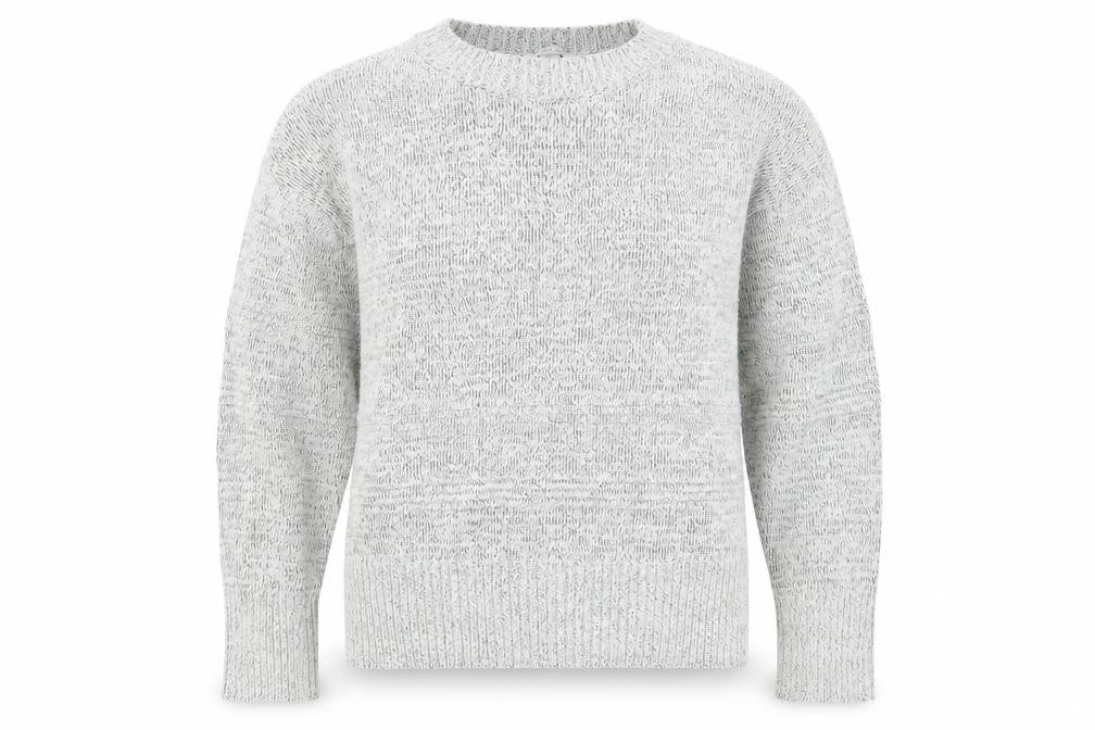 Topshop Womens Grey  Knit Pullover Jumper Size S