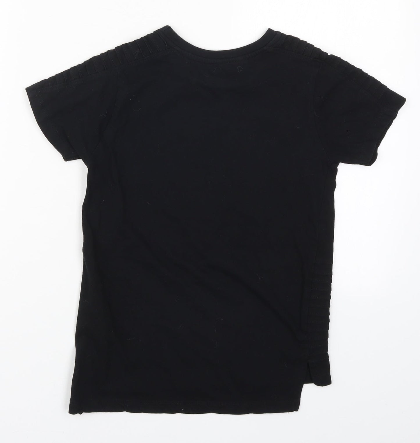 Primark Boys Black   Basic T-Shirt Size 7-8 Years  - Brooklyn