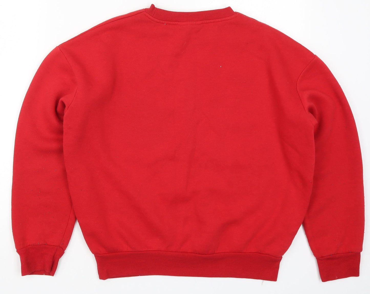 Primark Womens Red   Pullover Sweatshirt Size 6  - Mickey Mouse