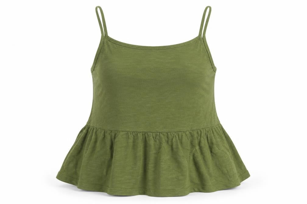 Select Womens Green   Basic Tank Size 10