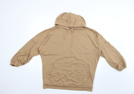 reyon Womens Brown   Pullover Hoodie Size L