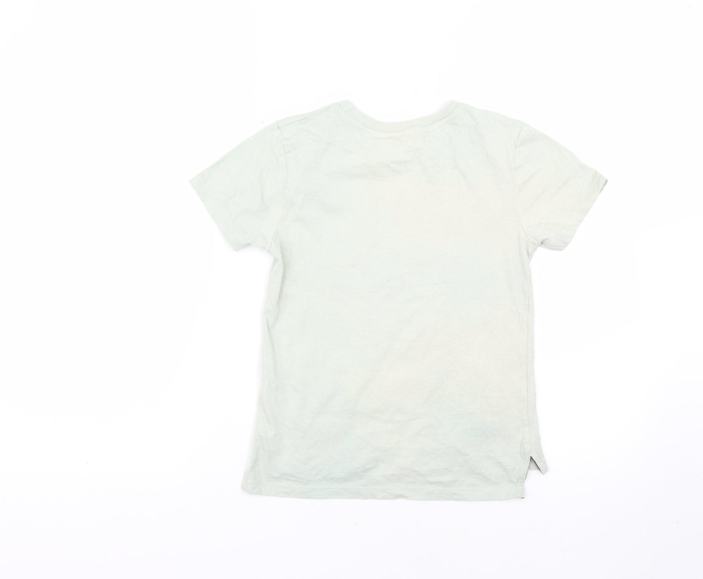 pep&co Boys Green   Basic T-Shirt Size 6-7 Years