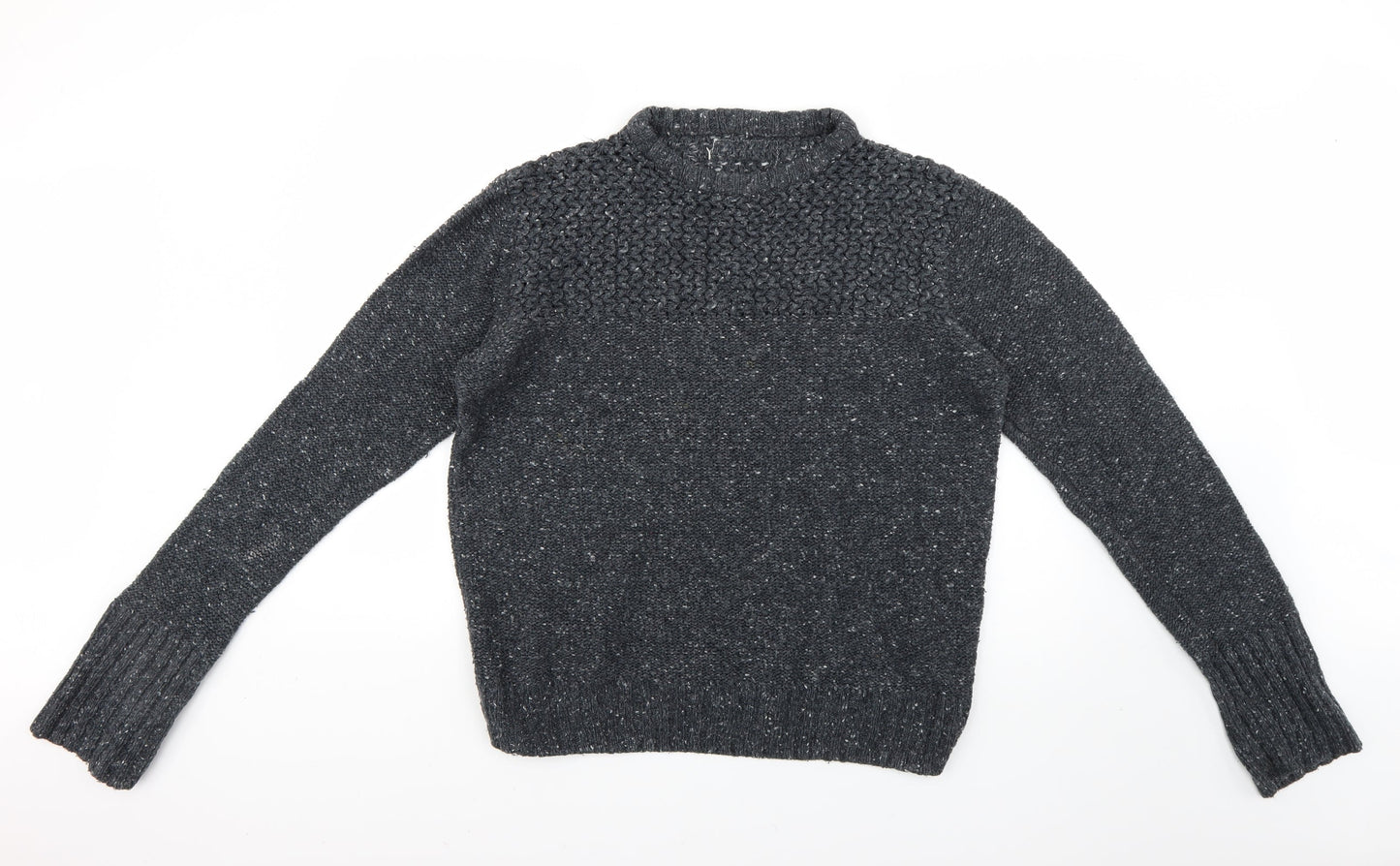 denim73 Mens Grey   Pullover Jumper Size L