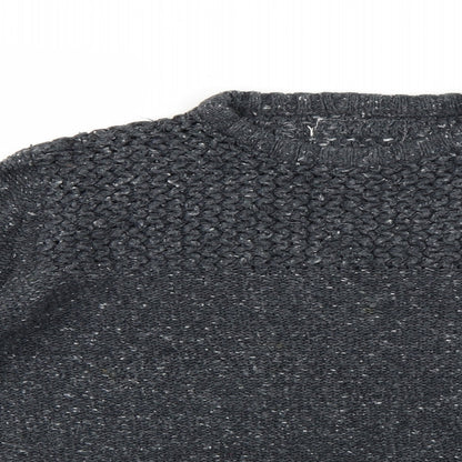 denim73 Mens Grey   Pullover Jumper Size L