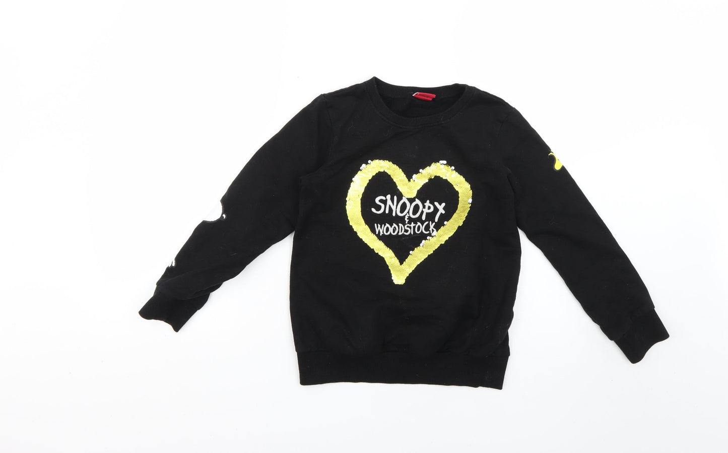 NEXT Girls Black   Pullover Jumper Size 9 Years