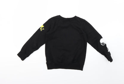 Next Girls Black   Pullover Jumper Size 9 Years