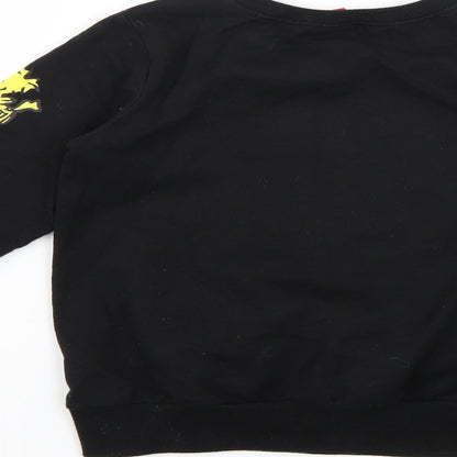Next Girls Black   Pullover Jumper Size 9 Years