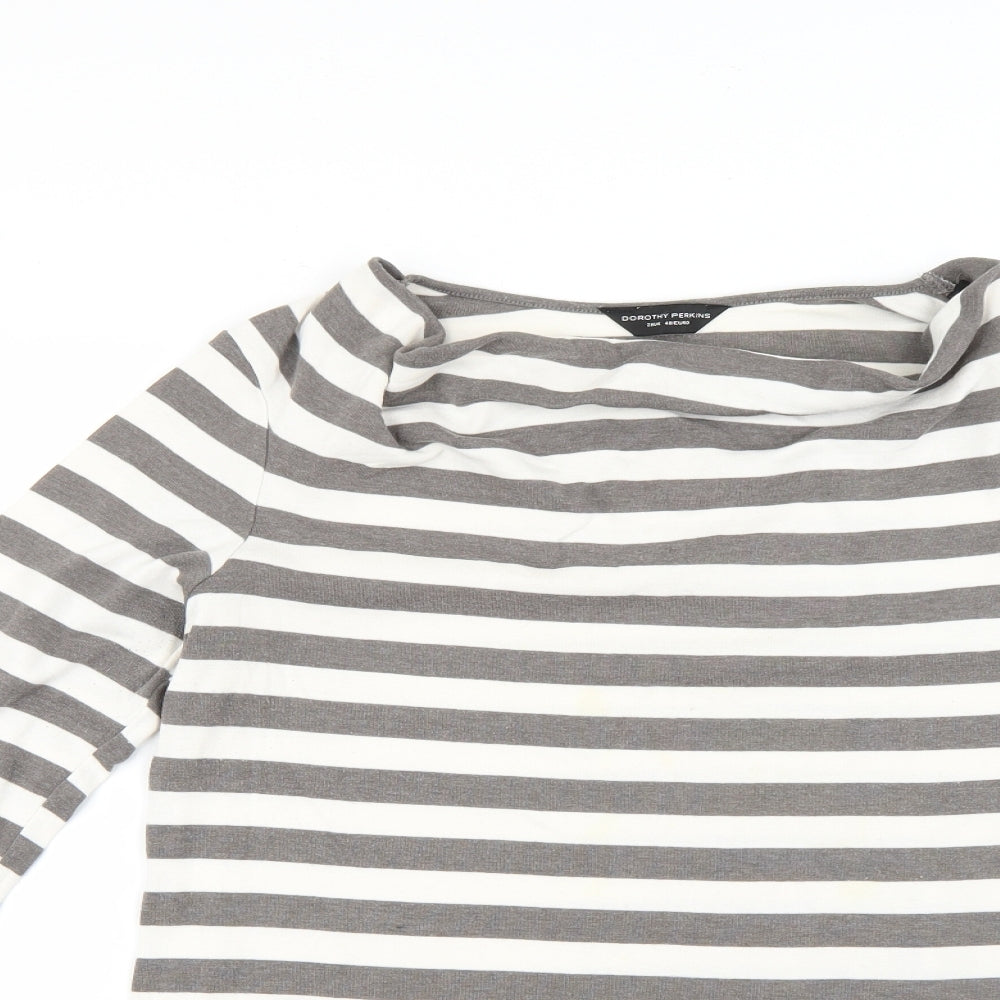 Dorothy Perkins Womens Multicoloured Striped  Pullover Jumper Size 20