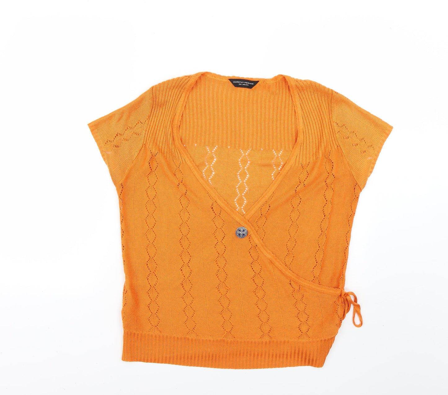 Dorothy Perkins Womens Orange   Pullover Jumper Size 16