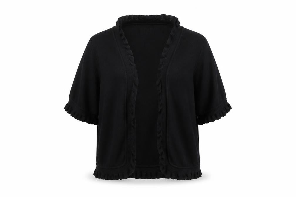 M&Co Womens Black   Cardigan Jumper Size L