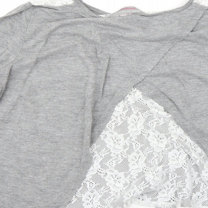 Dorothy Perkins Womens Grey   Pullover Jumper Size 14