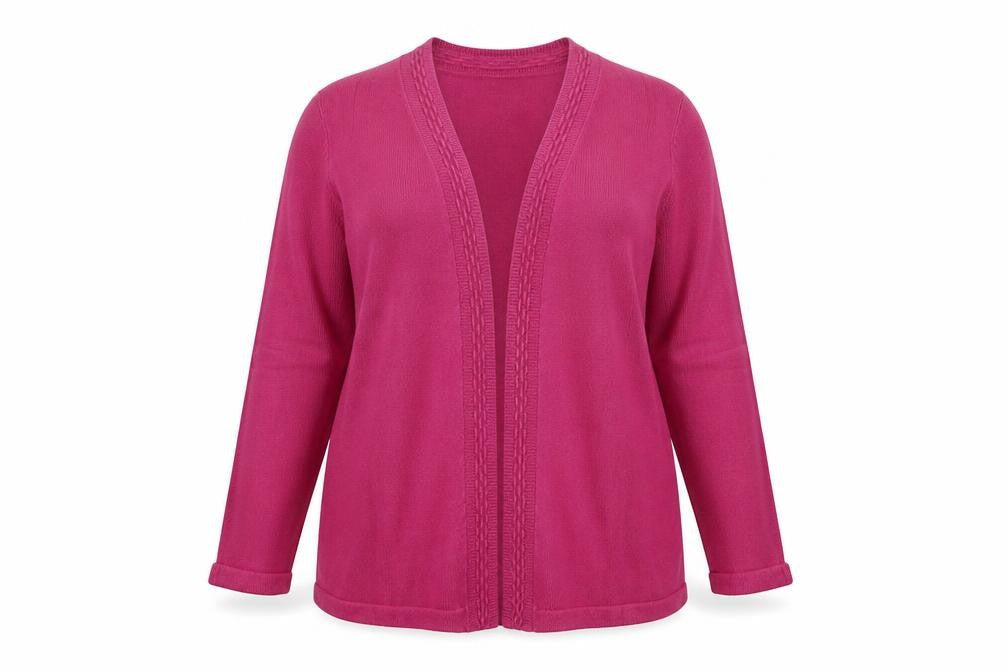 Julipa Womens Pink  Knit Wrap Jumper Size 16
