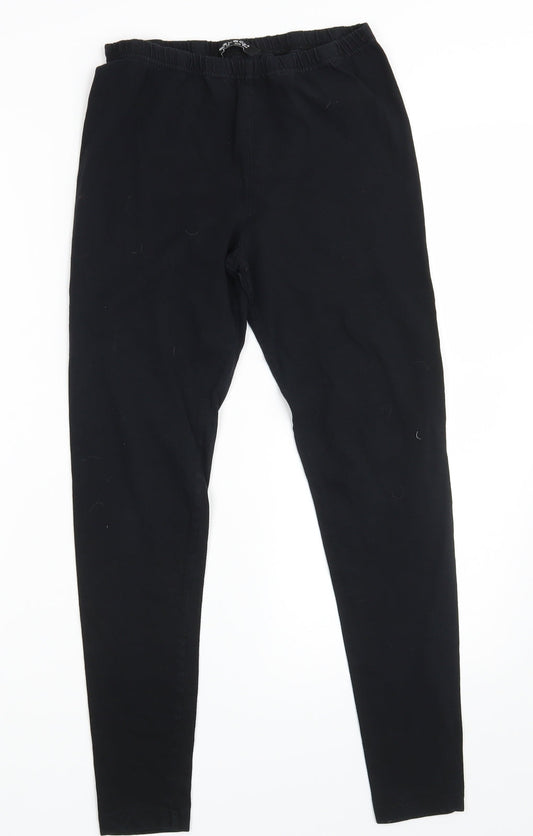 Select Womens Black   Jegging Leggings Size 10 L25 in